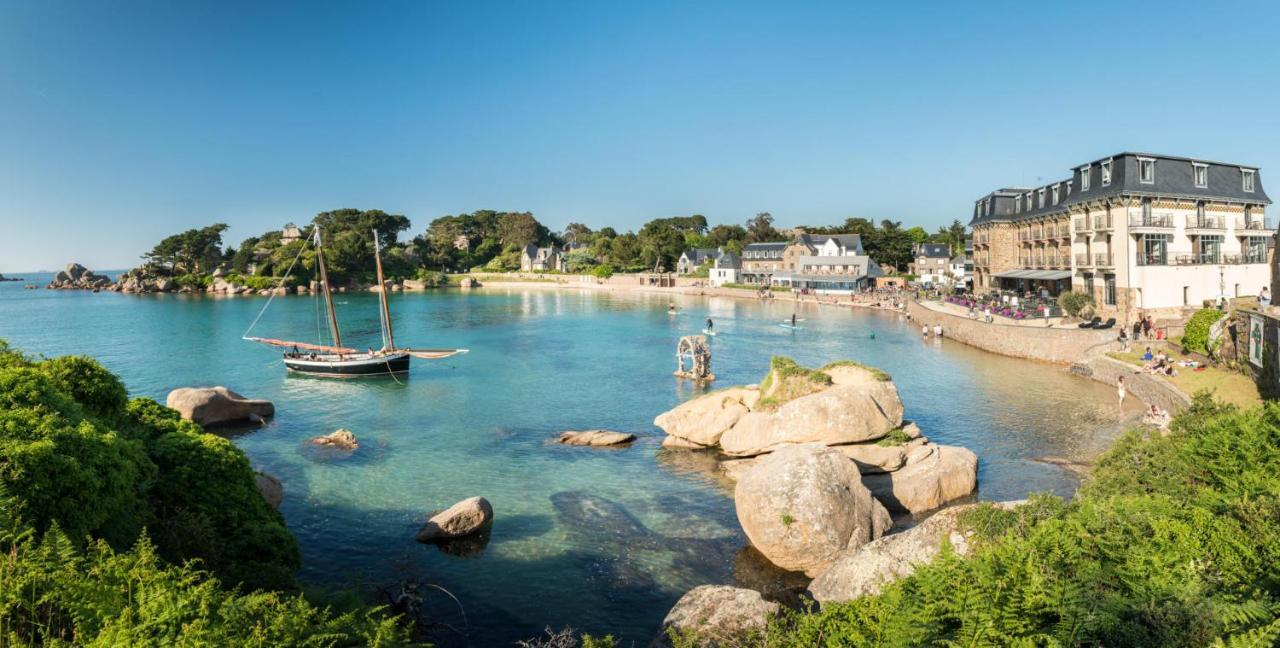 Vue Mer Cote De Granit Rose En Bretagne Trebeurden Exterior photo