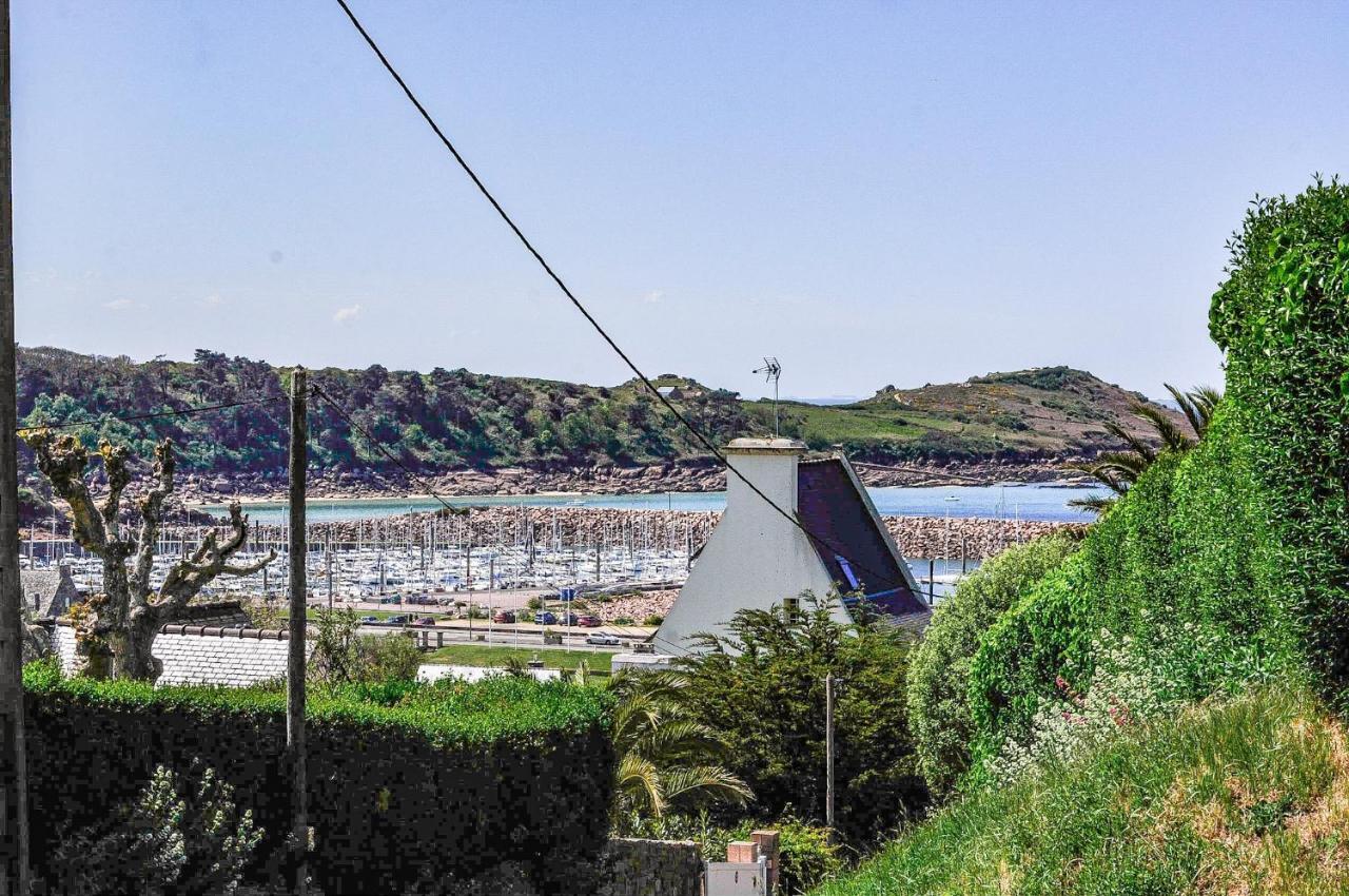Vue Mer Cote De Granit Rose En Bretagne Trebeurden Exterior photo